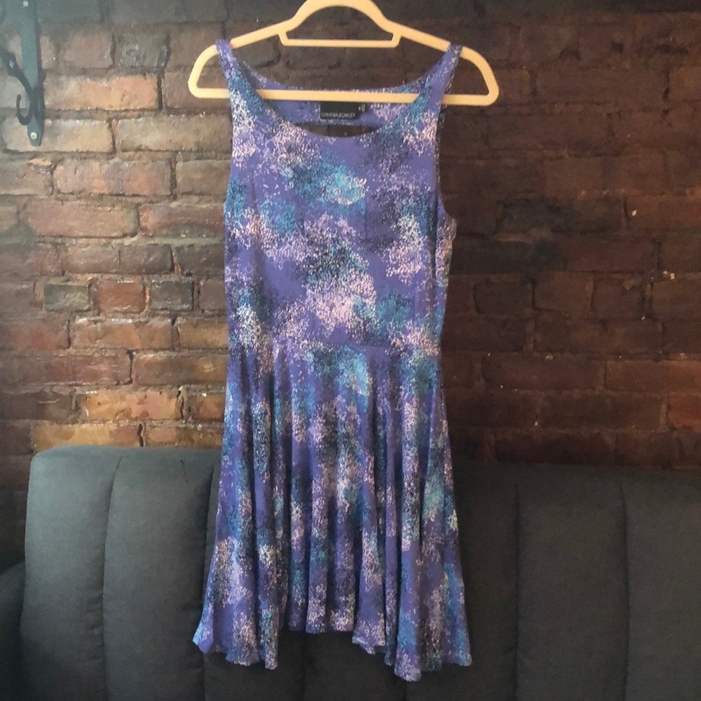 Dress with back cut out